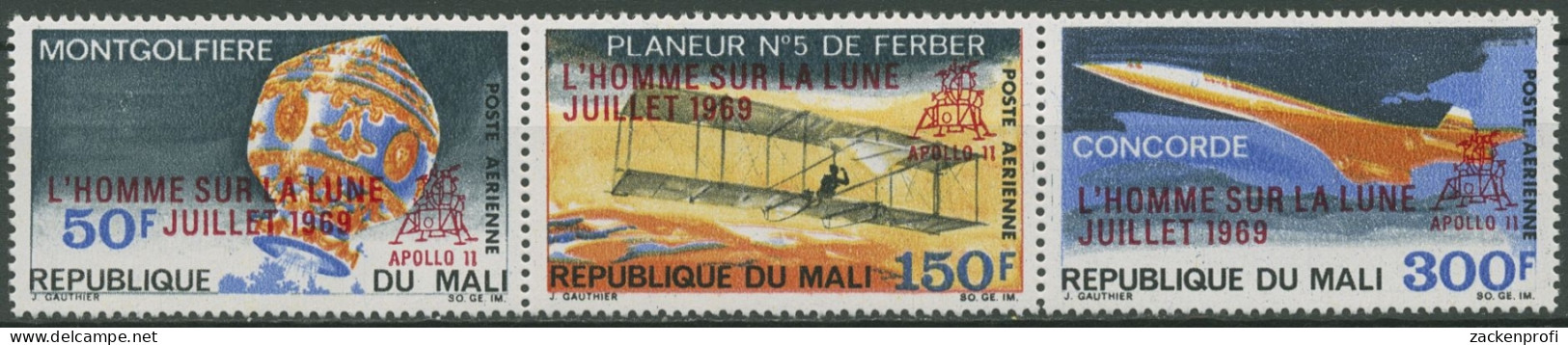 Mali 1969 Luftfahrt Concorde Montgolfiere 182/84 ZD Postfrisch (C28848) - Malí (1959-...)