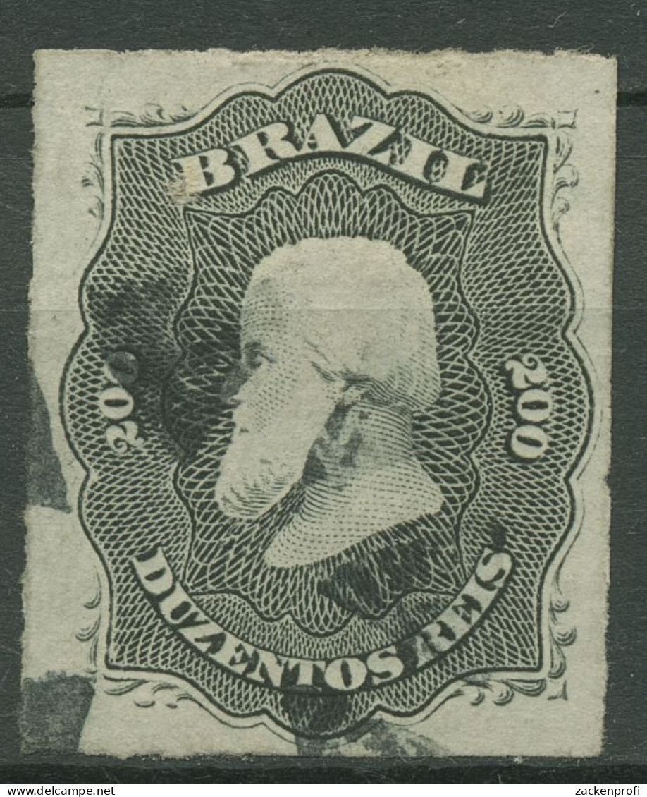 Brasilien 1876 Kaiser Pedro II. 35 Gestempelt - Gebraucht