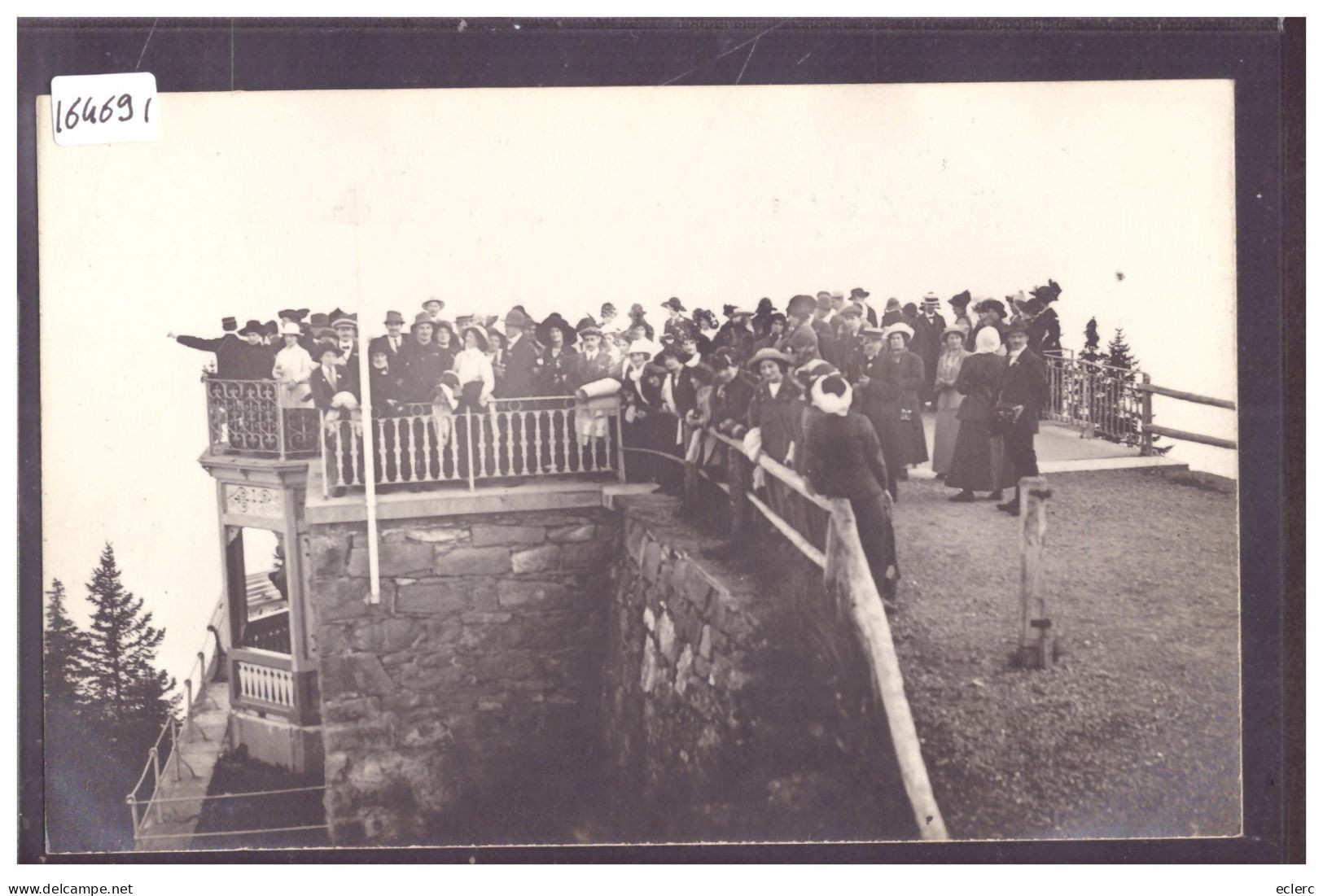 POSTE D'OBSERVATION NON SITUE - PHOTO: E. MATILE, LA CHAUX DE FONDS - TB - Sonstige & Ohne Zuordnung