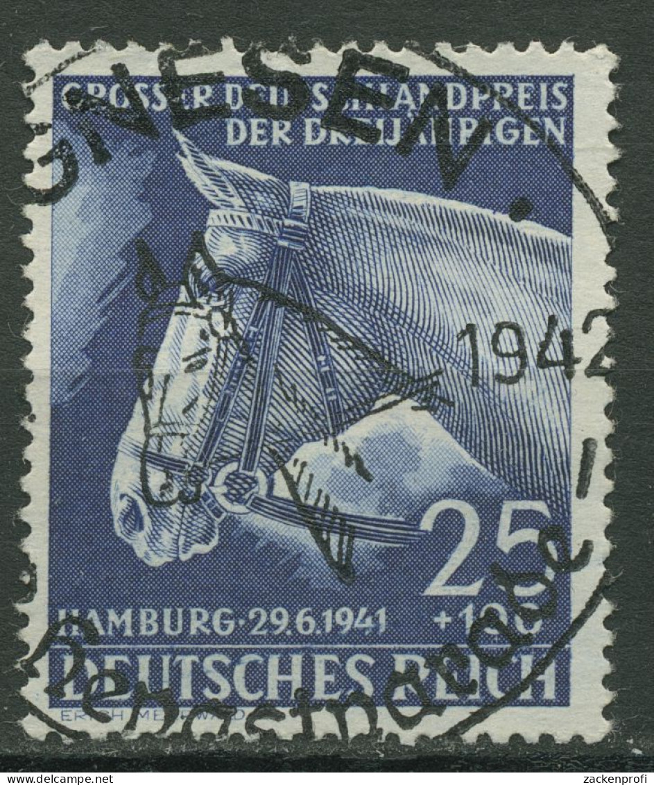 Deutsches Reich 1941 Deutsches Derby, Das Blaue Band 779 TOP-Stempel - Gebraucht