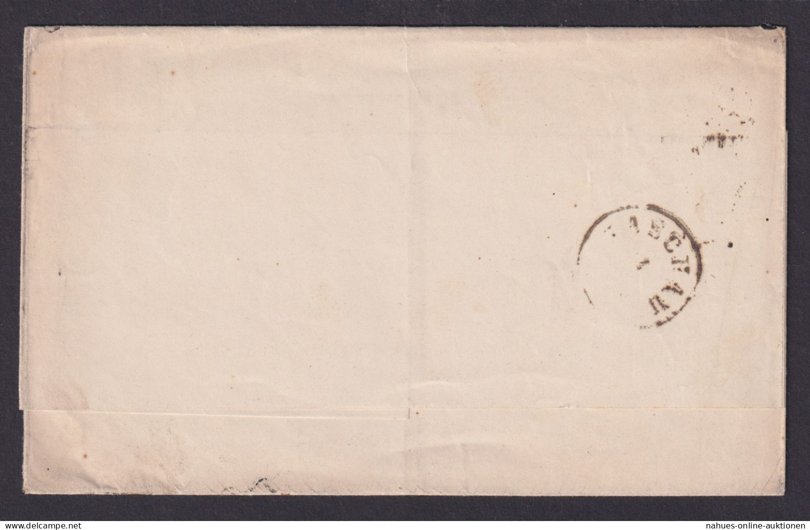 Österreich Brief EF 2 Kr. Gelb Mit Achteck-Stempel PRAG Nach Warschau 1862 - Cartas & Documentos