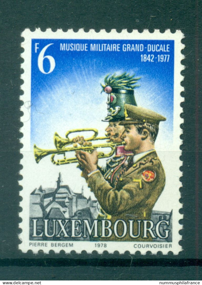 Luxembourg 1978 - Y & T N. 921 - Musique Militaire Grand-ducale (Michel N. 970) - Ongebruikt