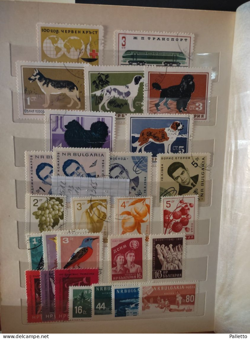 Raccolta francobolli della Bulgaria