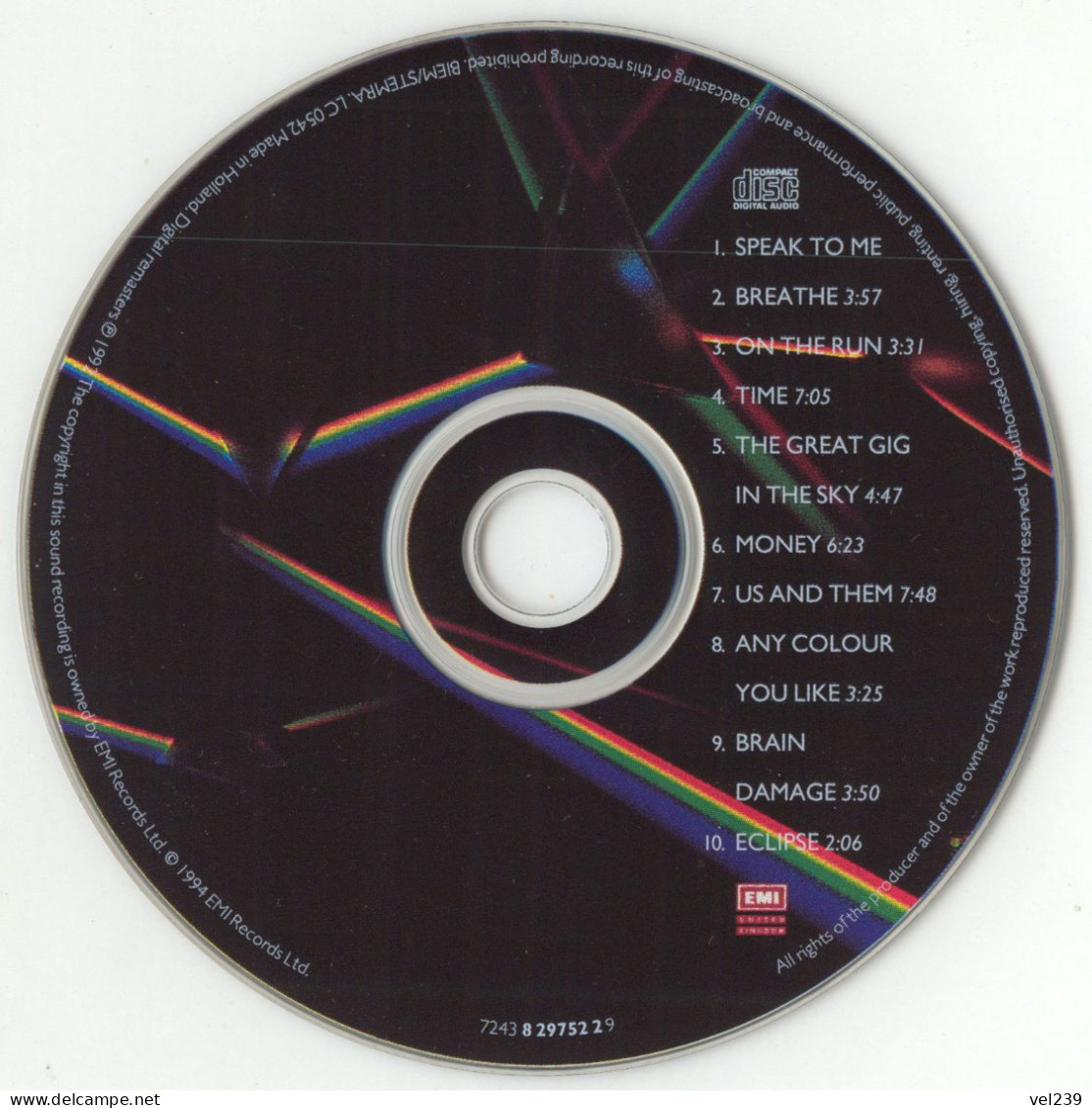 Pink Floyd. The Dark Side Of The Moon - Disco, Pop