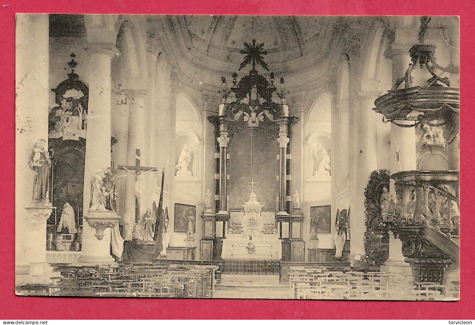 C.P. Bossut =  Eglise  Notre-Dame  (  Intérieur  ) - Grez-Doiceau