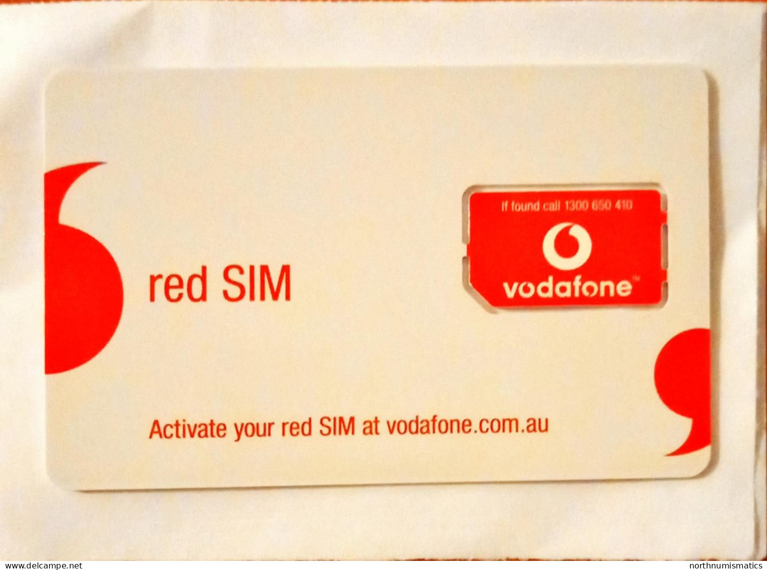 Vodafone Gsm Original Chip Sim Card - Colecciones