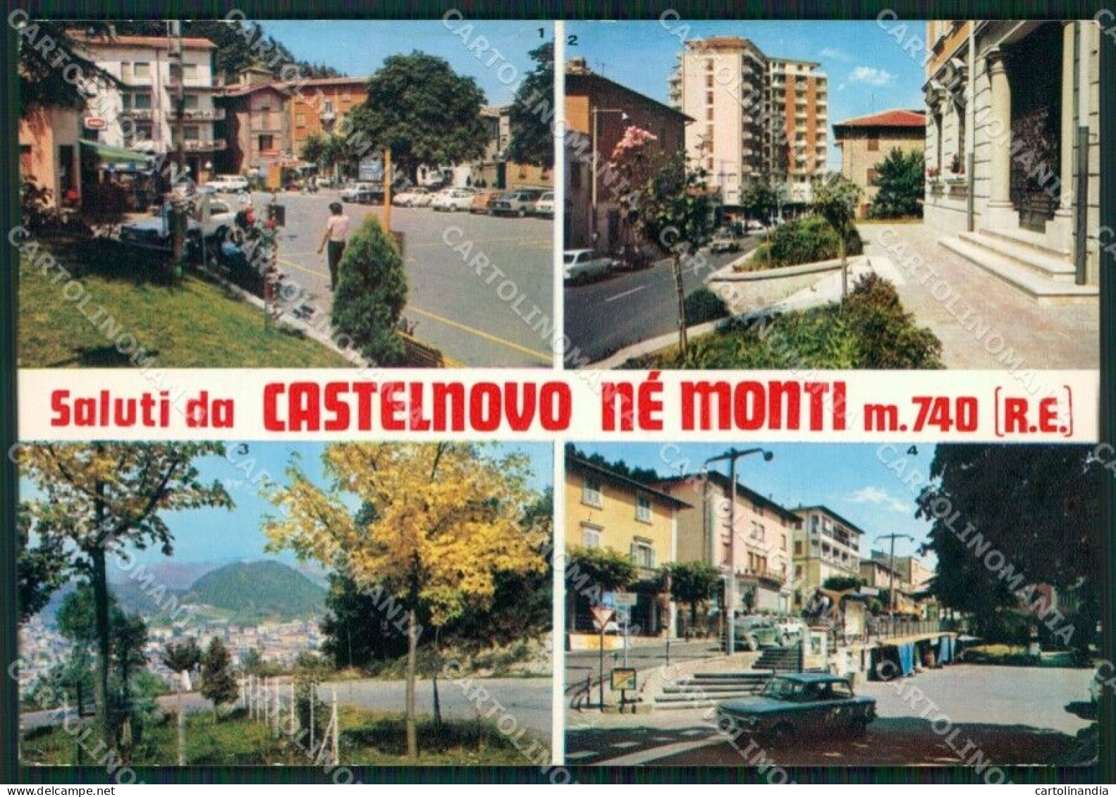 Reggio Emilia Castelnovo Né Monti Foto FG Cartolina ZKM8455 - Reggio Nell'Emilia