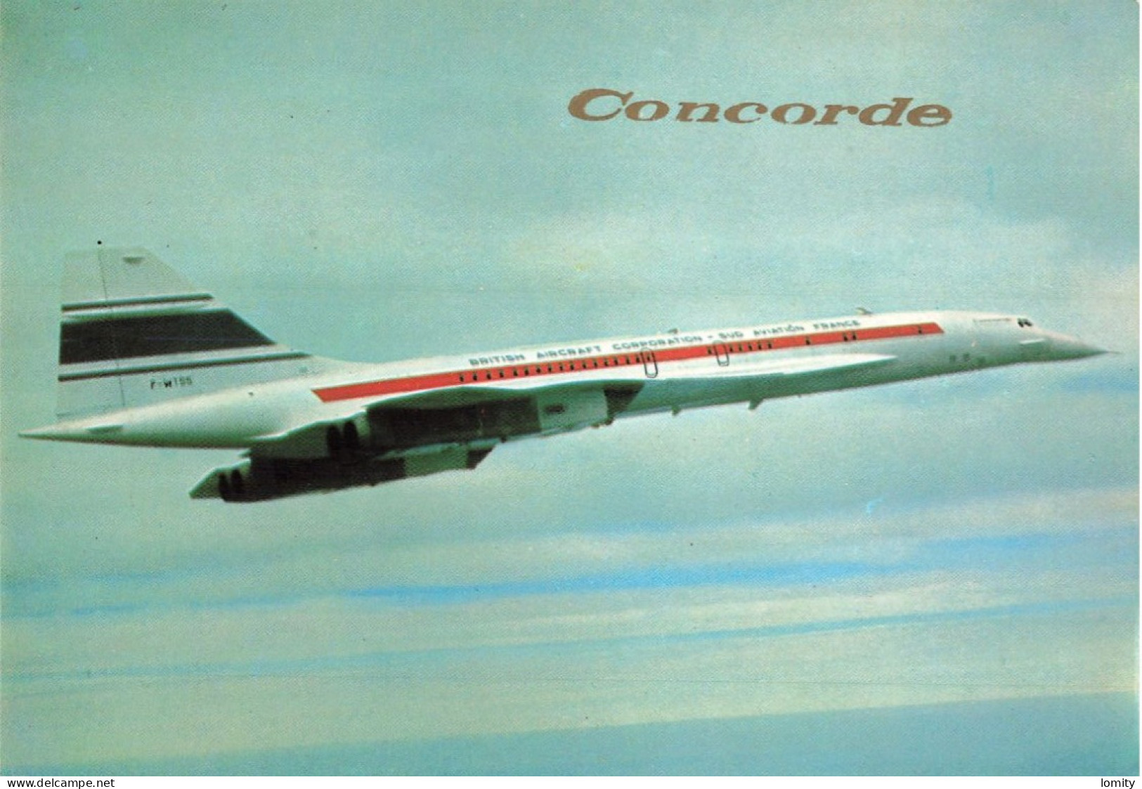 Avion Concorde En Vol CPM Sud Aviation BAC - 1946-....: Ere Moderne