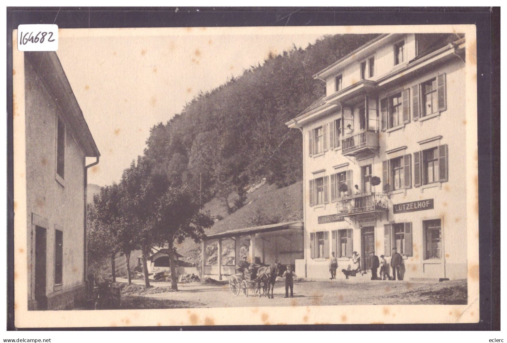 KURHAUS LÜTZELHOF BEI PORRENTRUY - B ( LEGERS PLIS PEU VISIBLES ) - Porrentruy