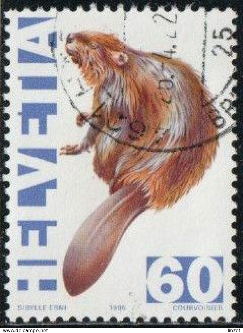 Suisse 1995 Yv. N°1472 - Castor - Oblitéré - Used Stamps