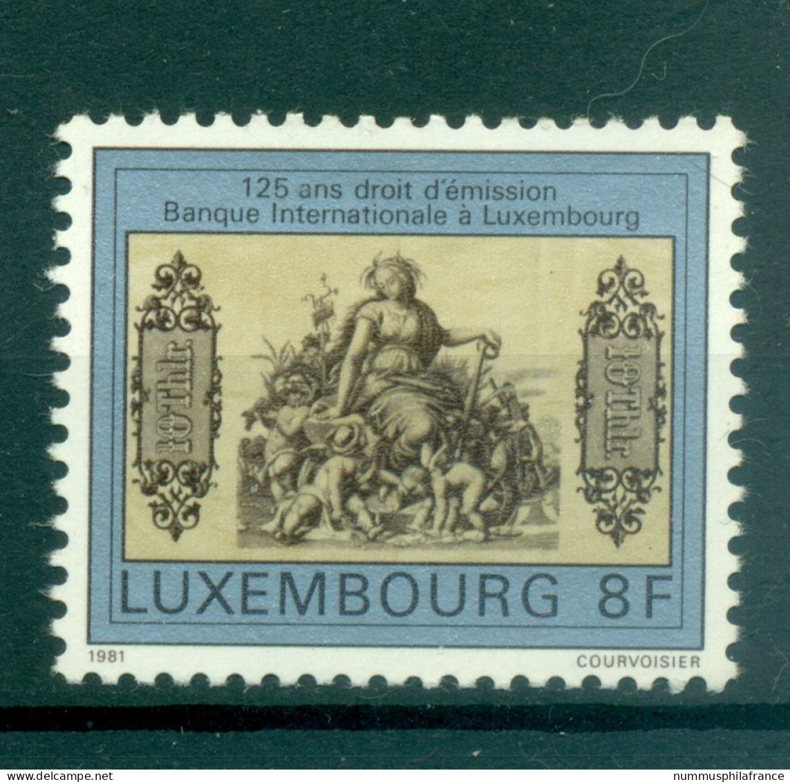 Luxembourg 1981 - Y & T N. 984 - Banque Internationale (Michel N. 1034) - Unused Stamps