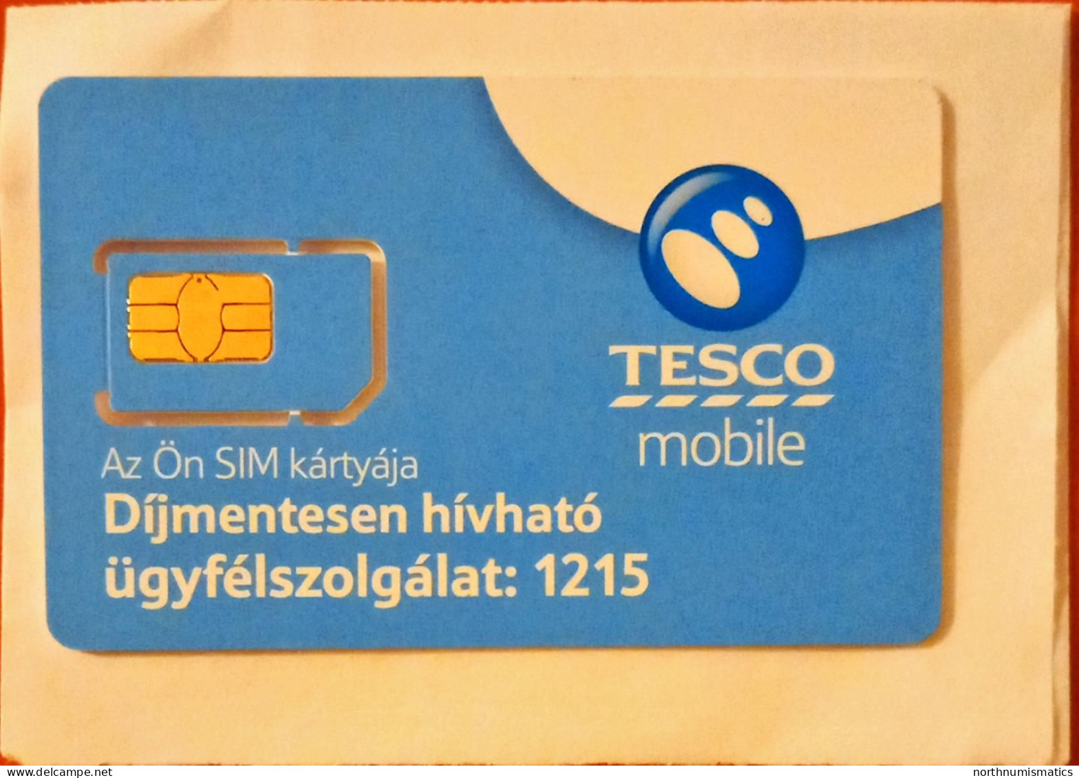 Tesco Mobile Gsm Original Chip Sim Card Unused - Colecciones