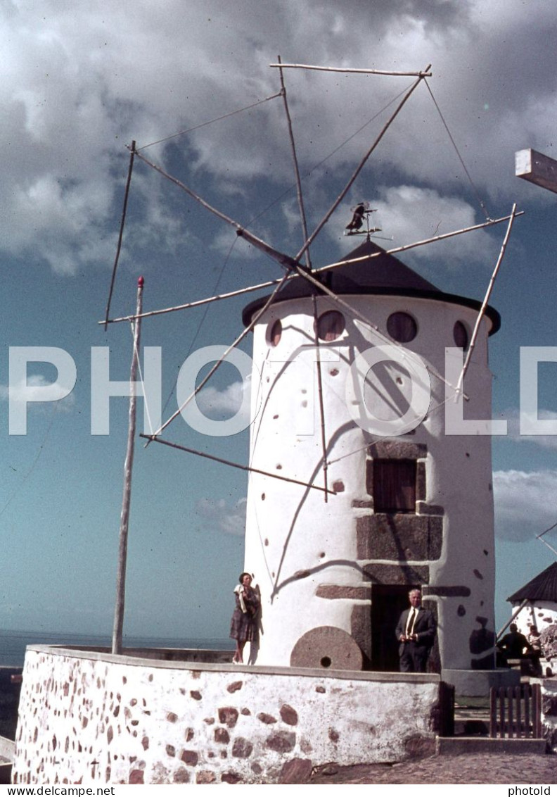1974 LAUNDOS POVOA DO VARZIM WIND MILL MOINHO MOULIN PORTUGAL  AMATEUR 35mm DIAPOSITIVE SLIDE Not PHOTO No FOTO NB4056 - Diapositives