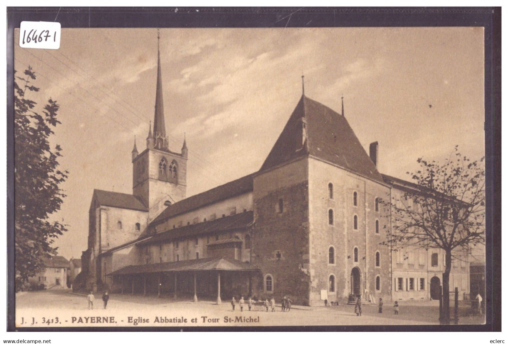 DISTRICT DE PAYERNE - PAYERNE - L'ABBATIALE - TB - Payerne