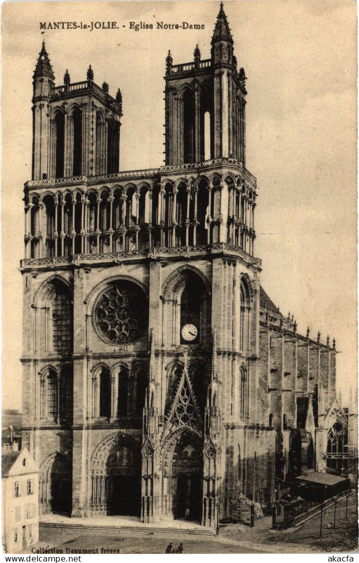 CPA Mantes Eglise Notre Dame (1401956) - Mantes La Jolie