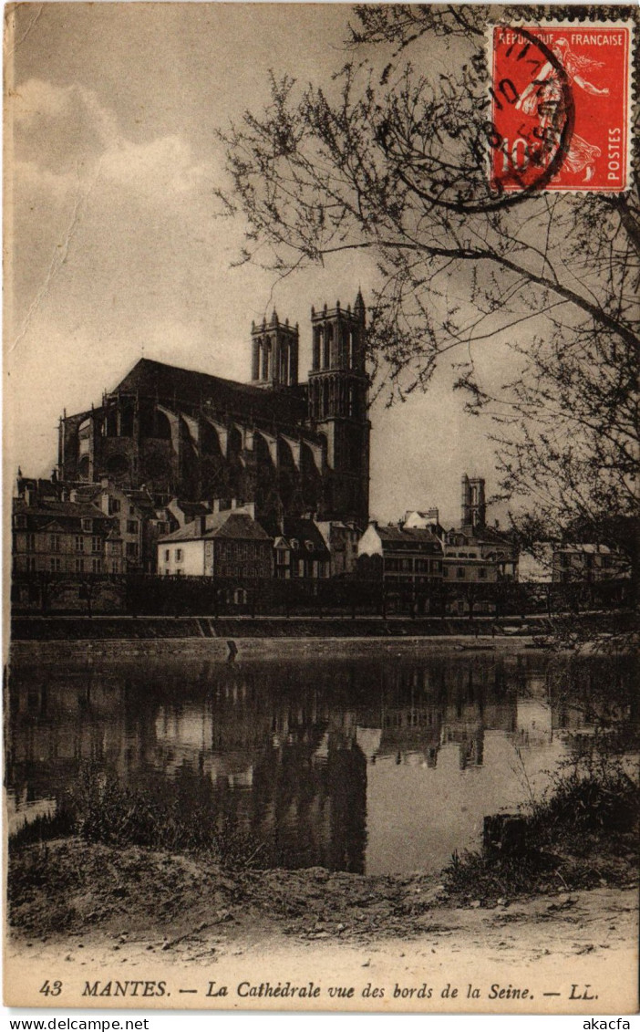 CPA Mantes La Cathedrale (1401959) - Mantes La Jolie