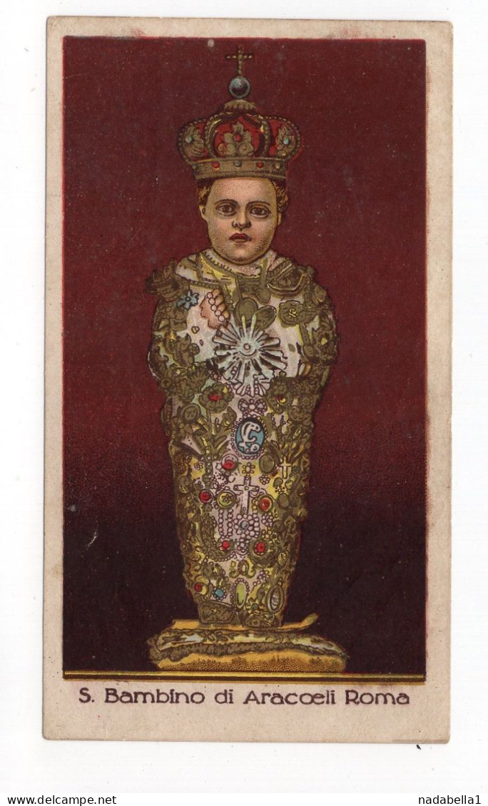 PRAYER ON A CARD,CHILD BY ARACCELLI,VATICAN,ROME,12 X 6.5 Cm - Histoire