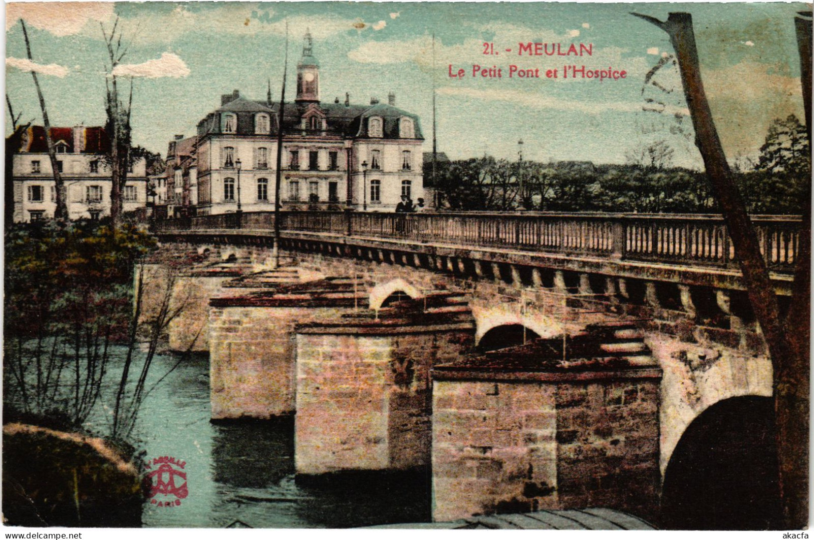 CPA Meulan Le Petit Pont Et Hospice (1402424) - Meulan