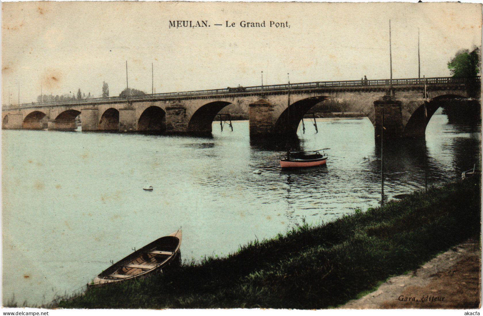 CPA Meulan Grand Pont (1402414) - Meulan