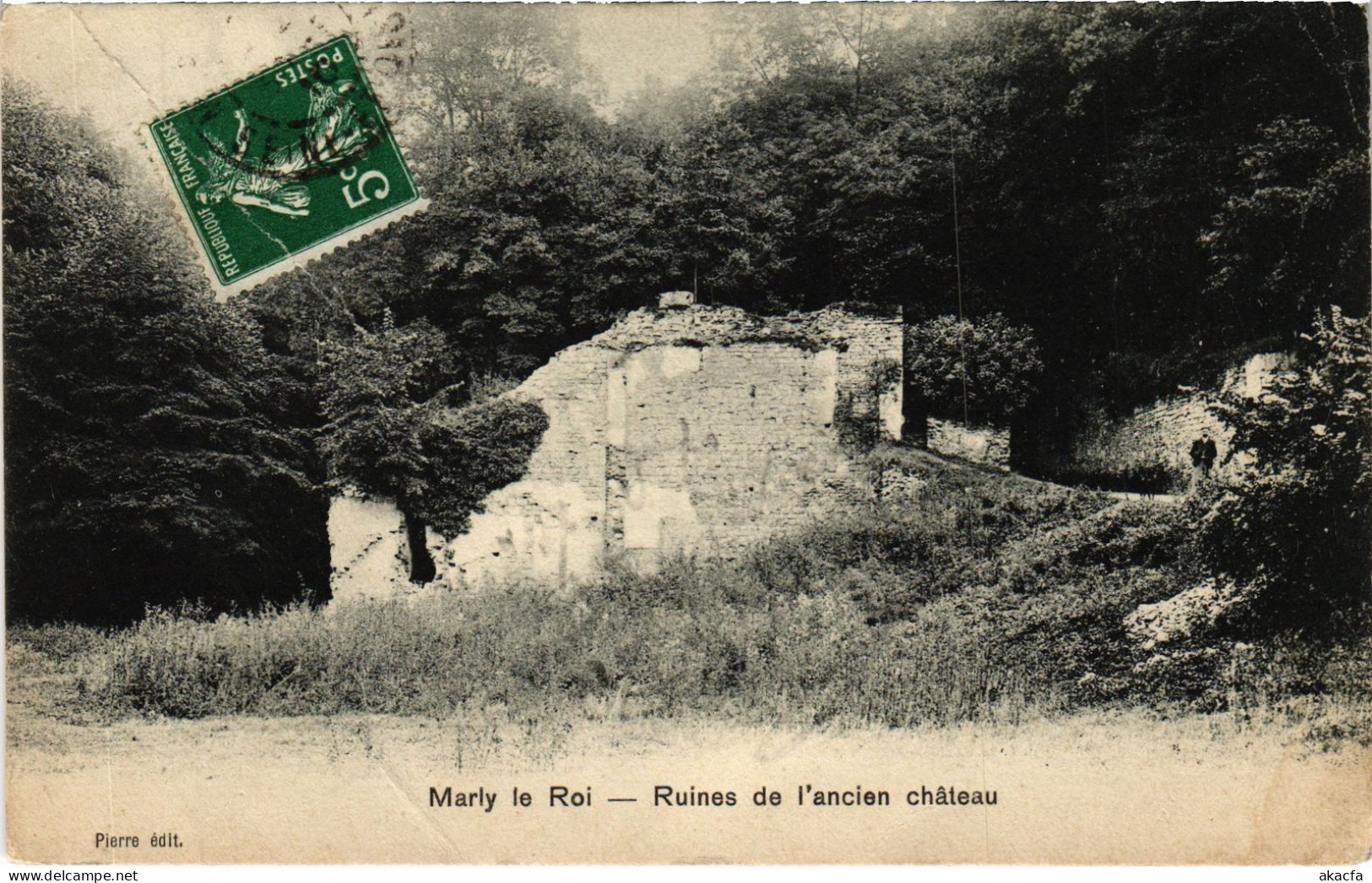 CPA Marly Ruines De L'ancien Chateau (1402273) - Marly Le Roi