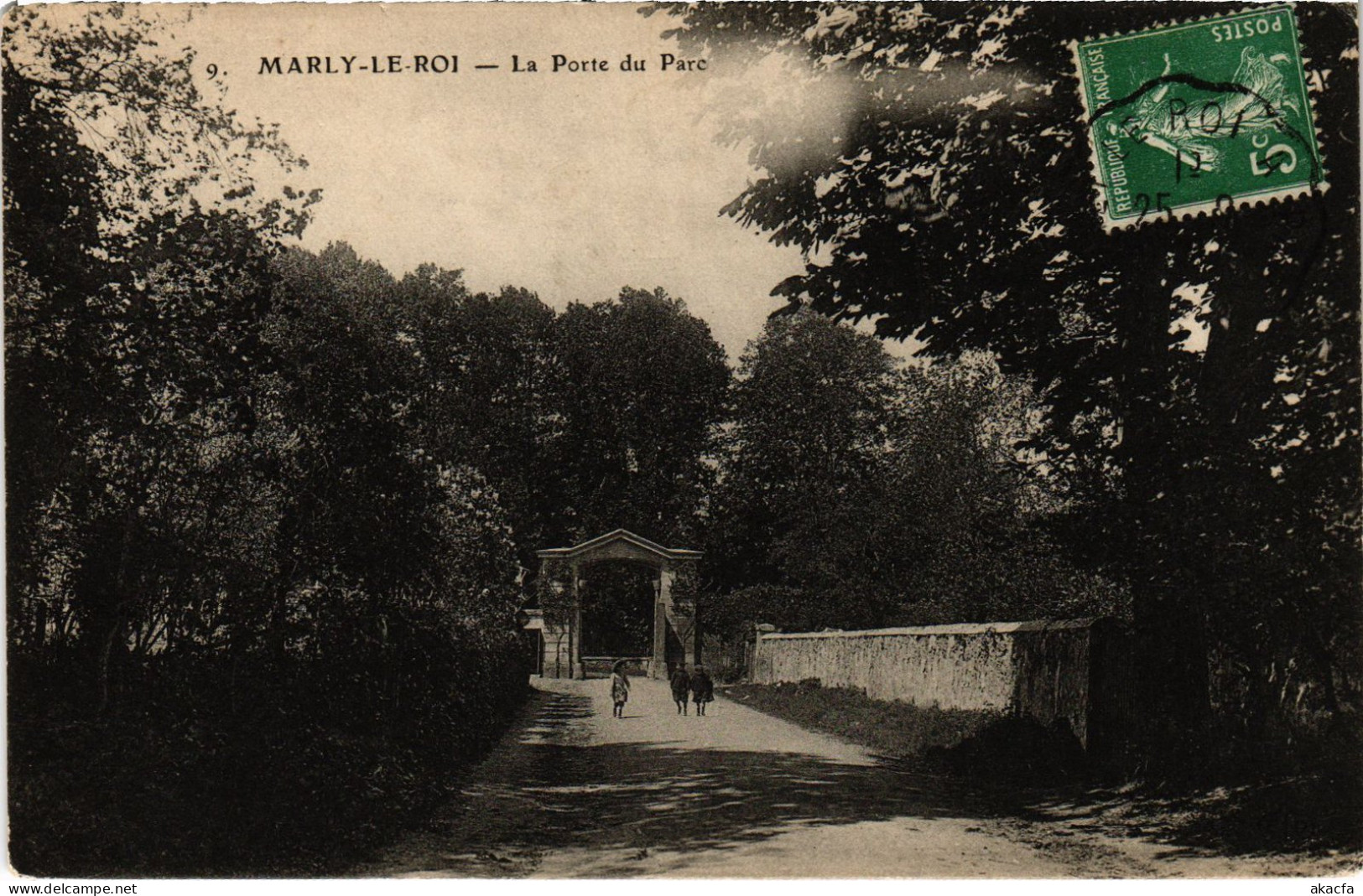 CPA Marly Porte Du Parc (1402240) - Marly Le Roi