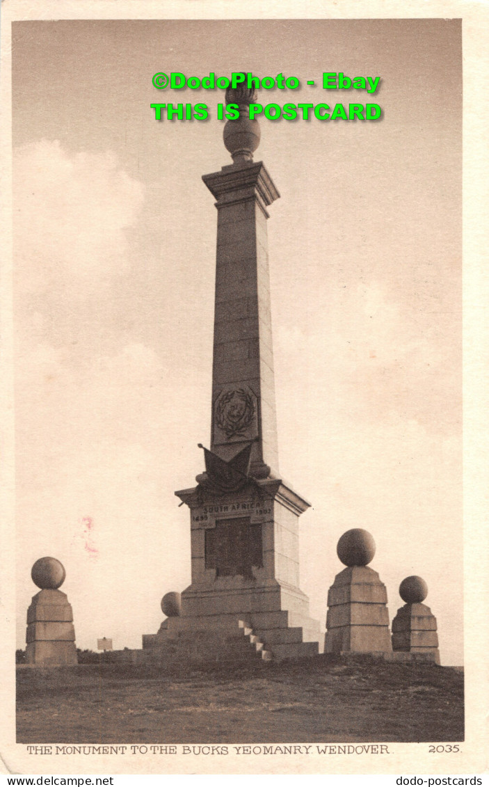 R407915 Wendover. The Monument To The Bucks Yeomanry. Nicholas Lee - World