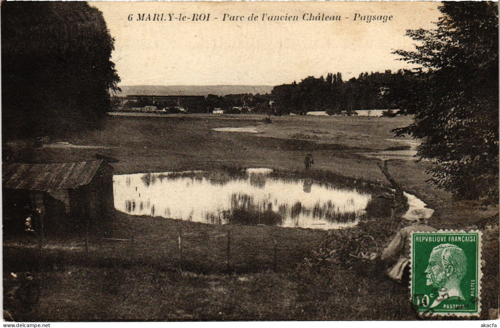 CPA Marly Parc De L'ancien Chateau (1402158) - Marly Le Roi