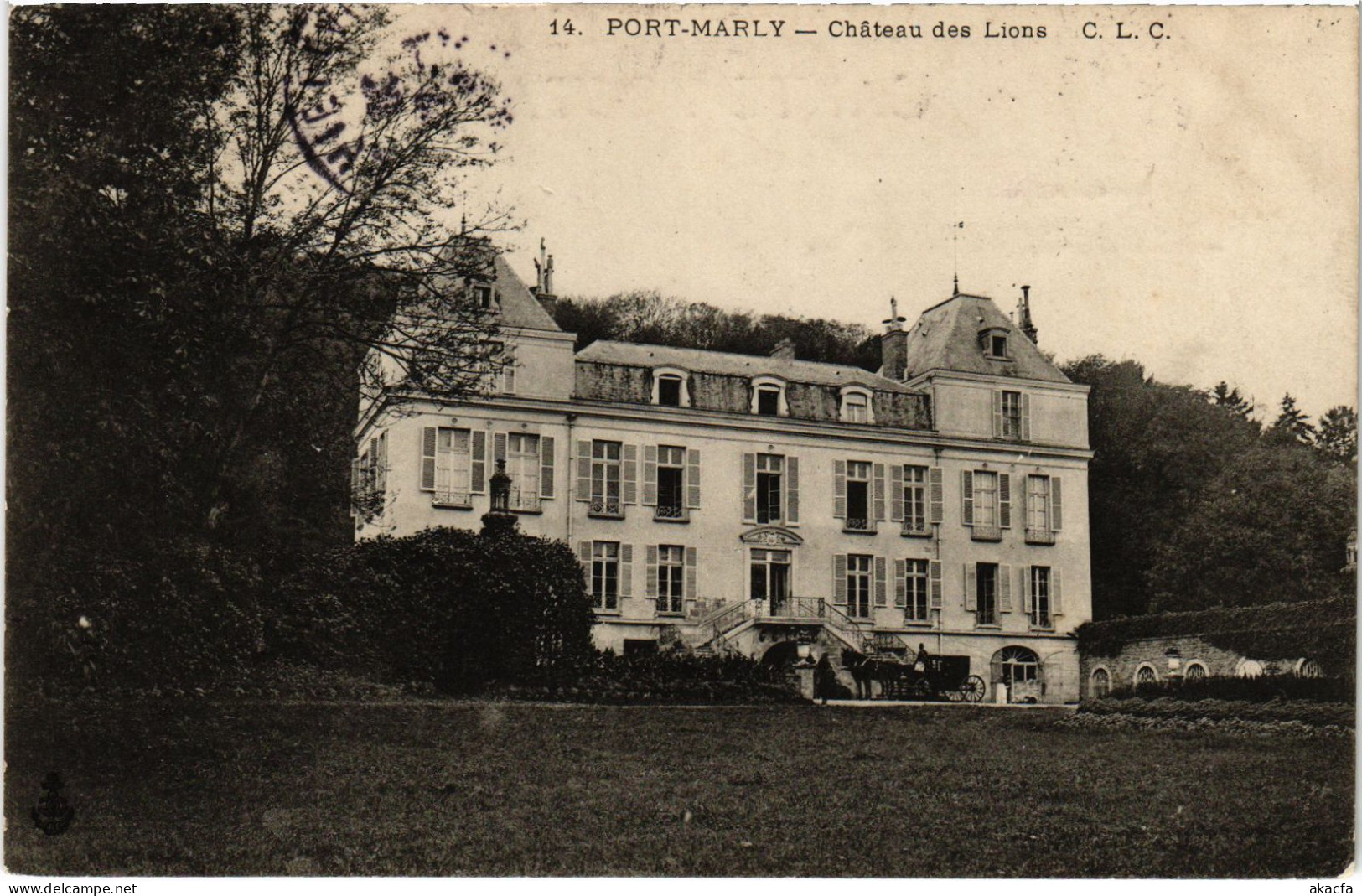 CPA Marly Chateau Des Lions (1402152) - Marly Le Roi