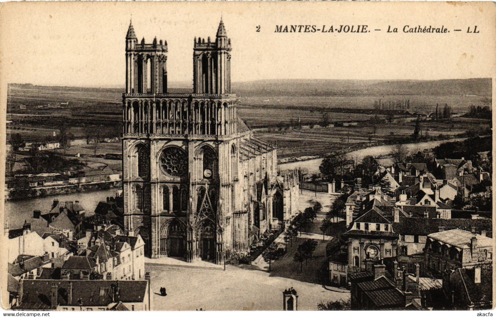 CPA Mantes La Cathedrale (1402097) - Mantes La Jolie
