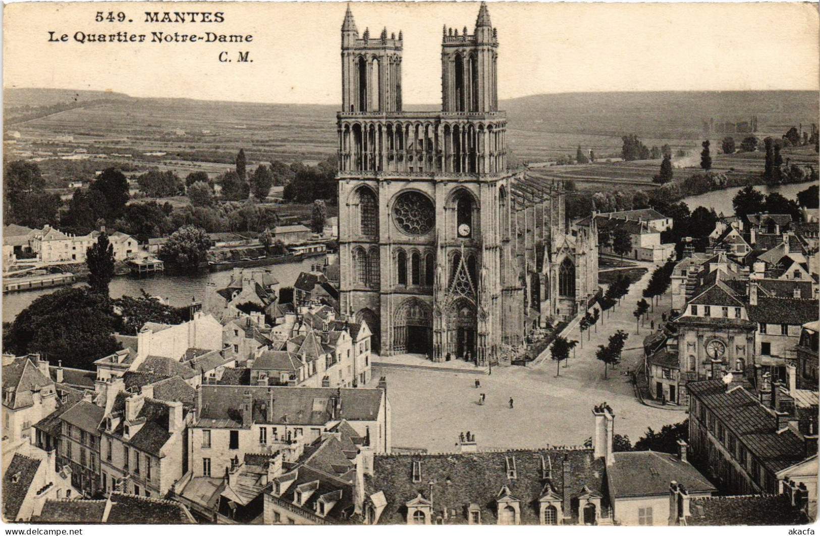 CPA Mantes Quartier Notre Dame (1402093) - Mantes La Jolie