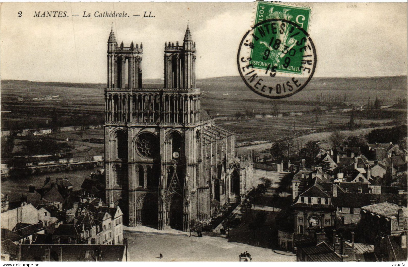 CPA Mantes La Cathedrale (1402080) - Mantes La Jolie