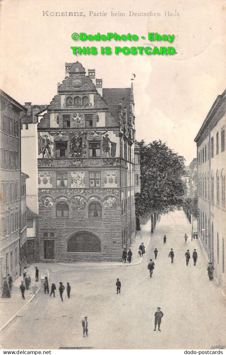 R407956 Konstanz. Partie Beim Deutschen Haus. Eigentum Gebr. Metz. 1911 - Welt