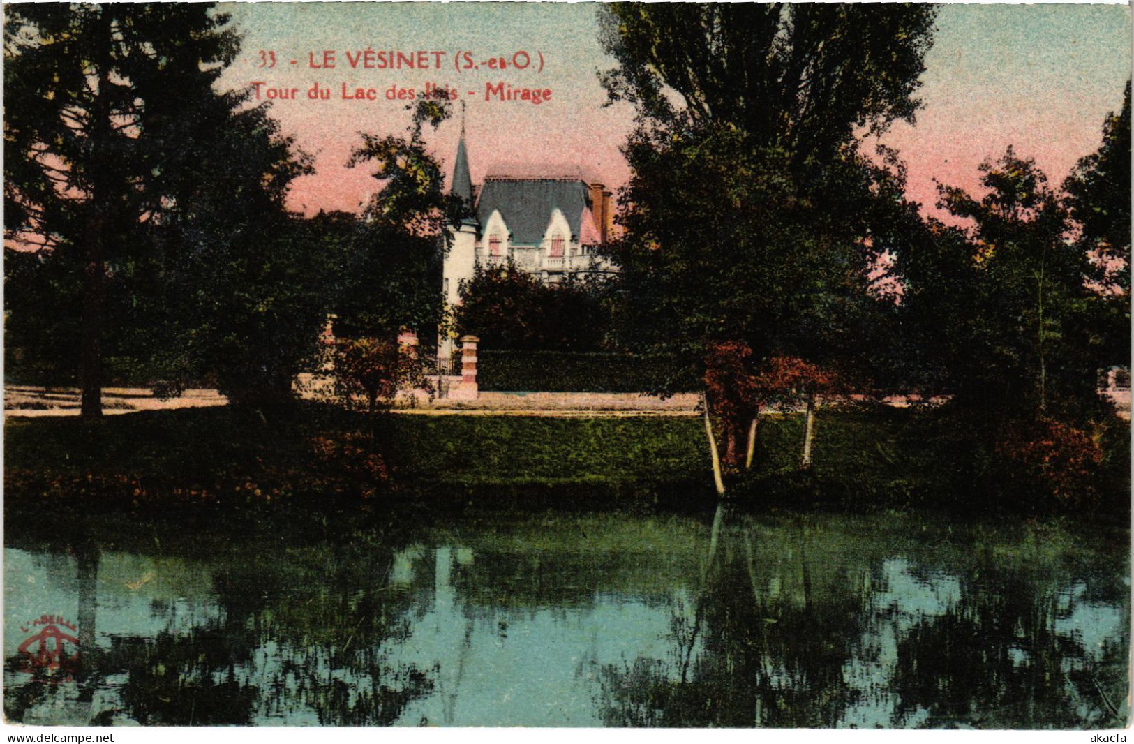 CPA Le Vesinet Tour Du Lac Mirage (1402516) - Le Vésinet