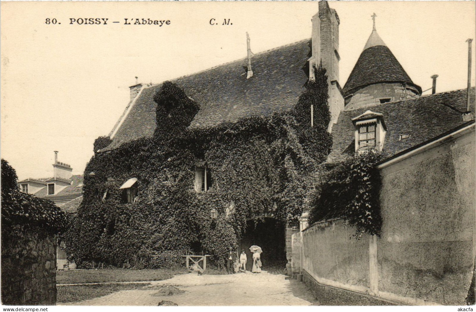 CPA Poissy Abbaye (1402494) - Poissy