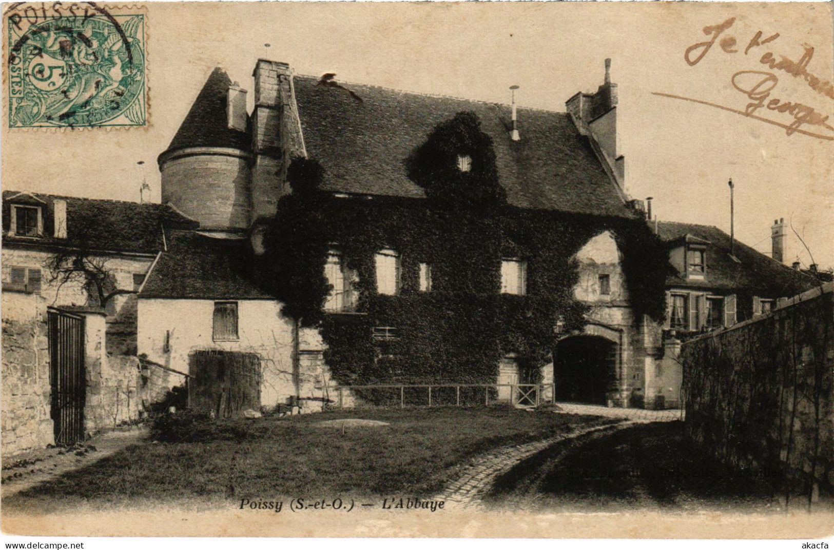 CPA Poissy Abbaye (1402471) - Poissy