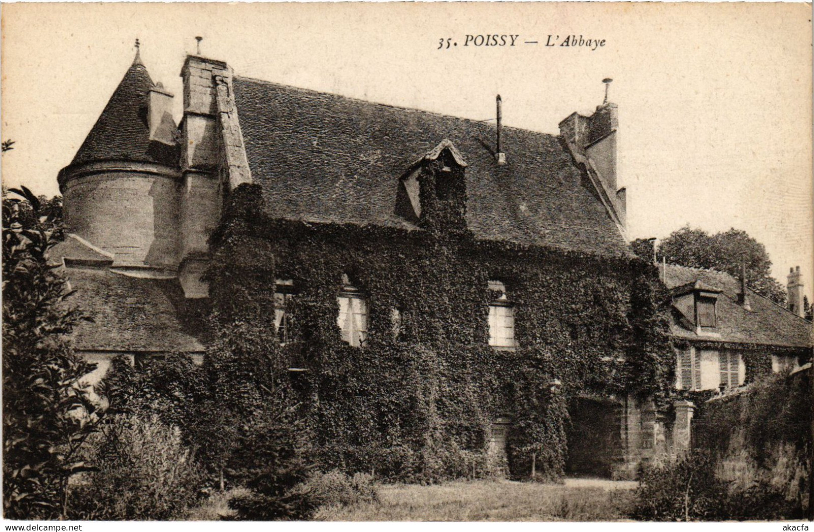 CPA Poissy Abbaye (1402469) - Poissy