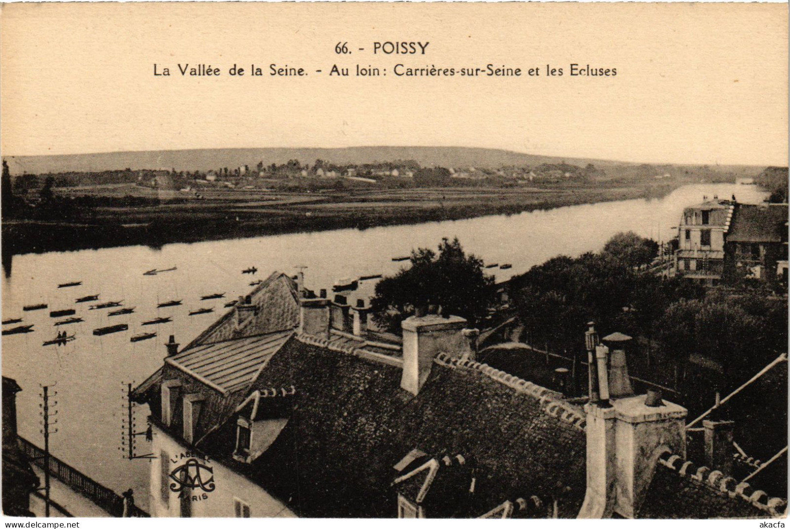 CPA Poissy Vallee De La Seine (1402468) - Poissy