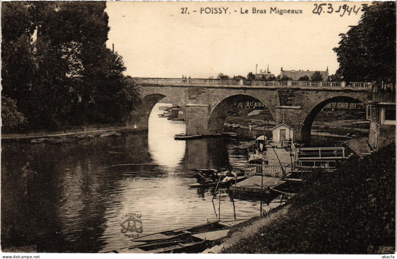 CPA Poissy Le Bras Migneaux (1402465) - Poissy