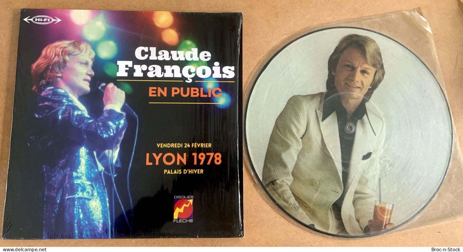 Vinyles 33T Album / Picture Disc - Lot 2 Disques De Claude FRANCOIS - Disco & Pop