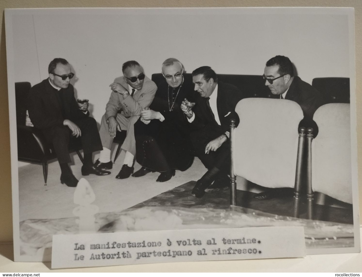 Foto PINETO SCERNE Inaugurazione Centro Italiano Mobili, Mostre, Posa Prima Pietra Albergo, 7 Ottobre 1967. - Europe