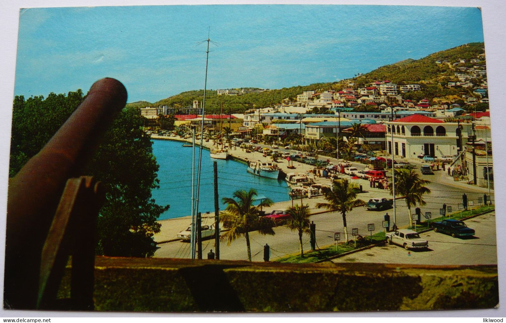 St.Thomas - Virgin Islands - Waterfront As Seen From Fort Christiansvaern - Virgin Islands, US