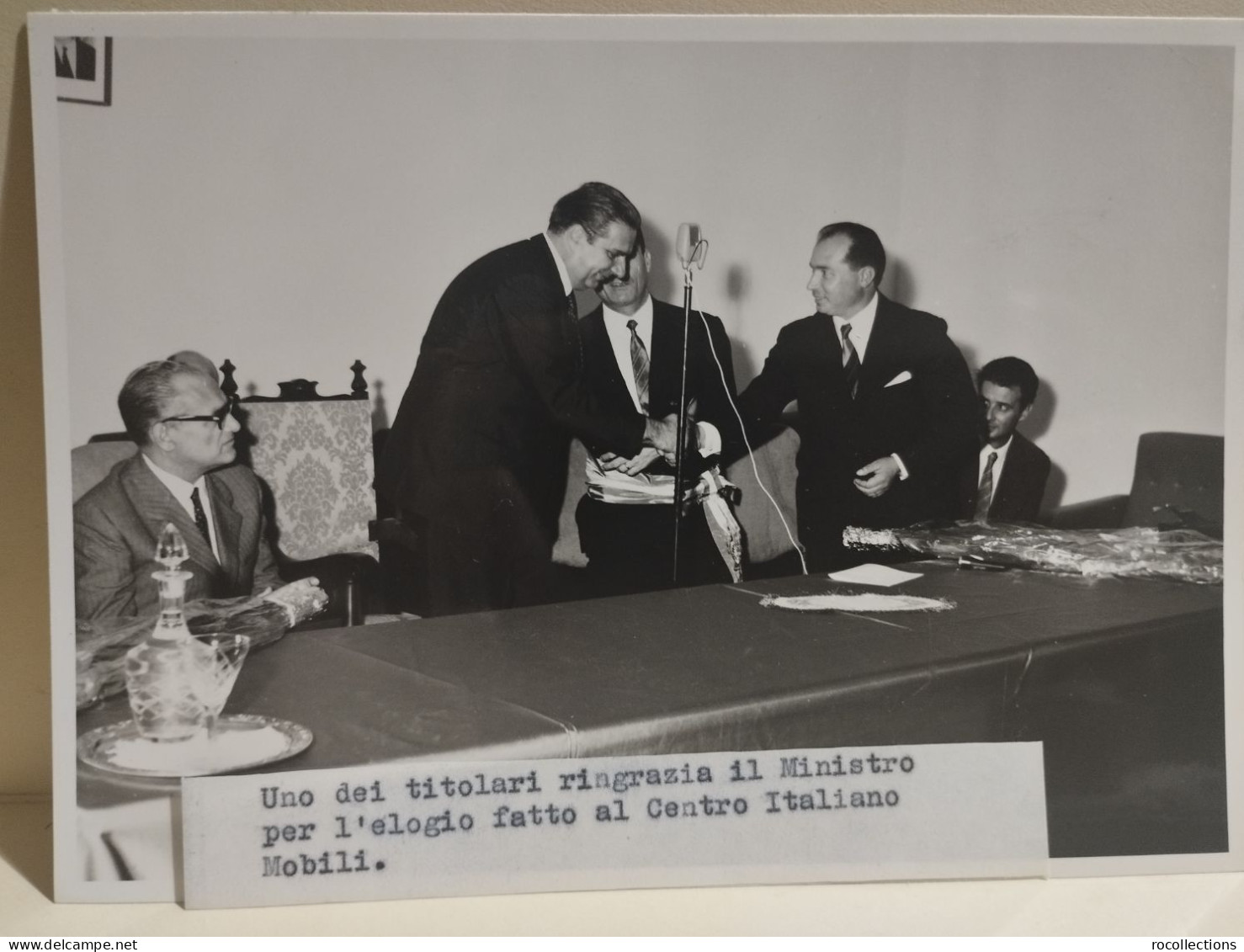 Foto PINETO SCERNE (Teramo)  Inaugurazione Centro Italiano Mobili, Mostre, Posa Prima Pietra Albergo, 7 Ottobre 1967. - Europe