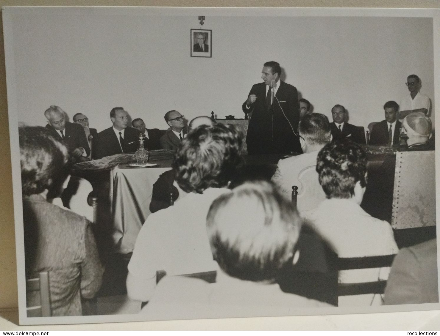 Foto PINETO SCERNE (Teramo)  Inaugurazione Centro Italiano Mobili, Mostre, Posa Prima Pietra Albergo, 7 Ottobre 1967. - Europe