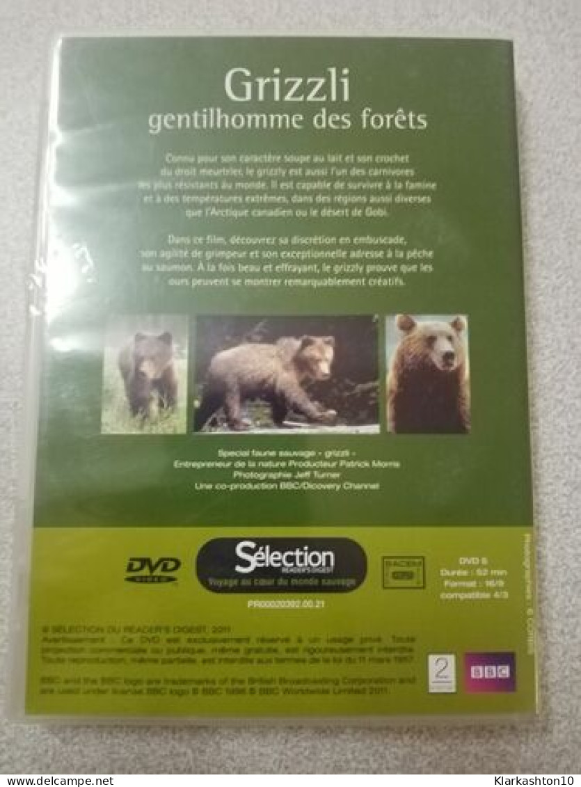 DVD - Grizzli Gentilhomme Des Forêts - Sonstige & Ohne Zuordnung