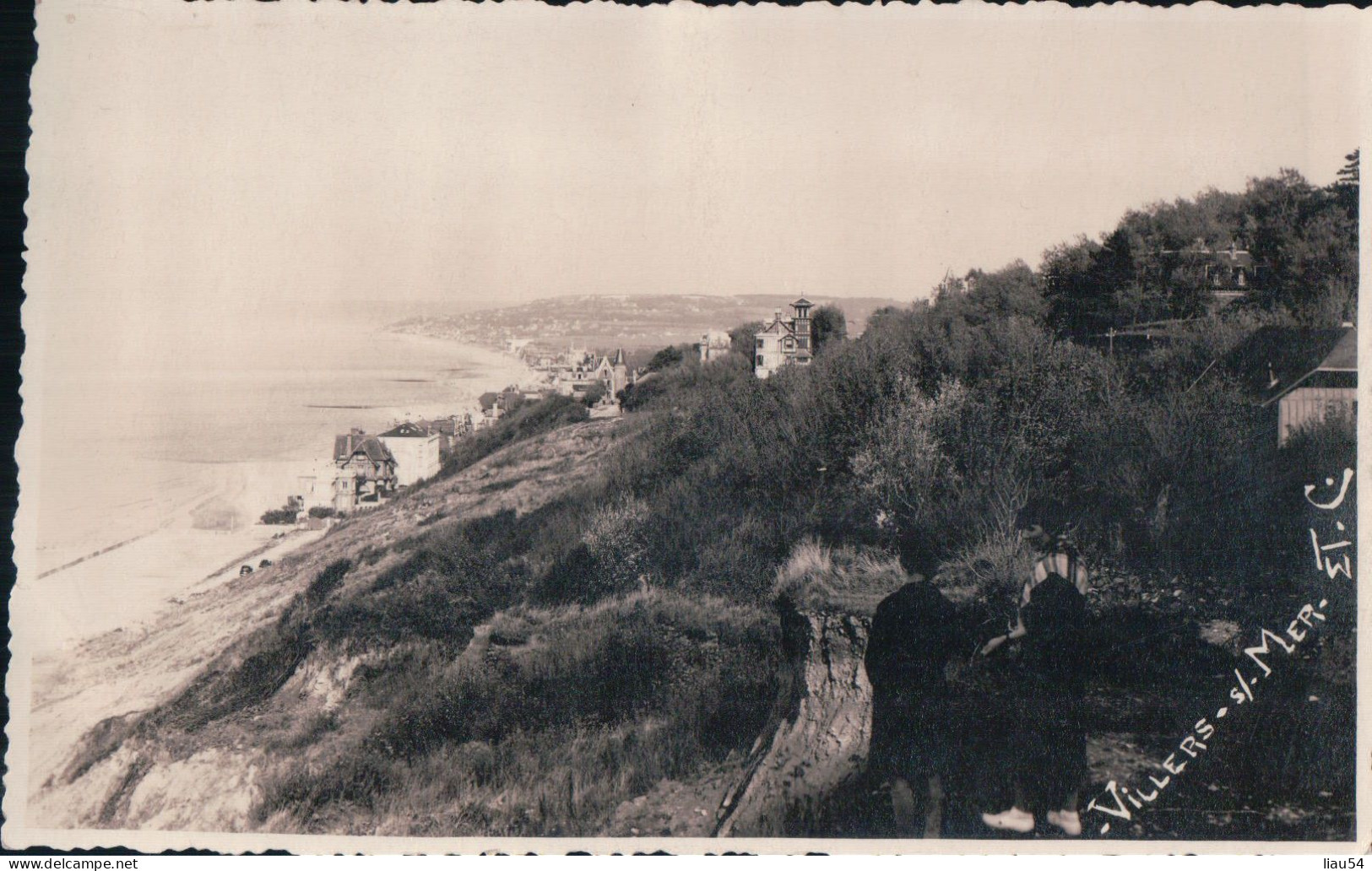 CARTE PHOTO E. CARTIER VILLERS Villers Sur Mer - Villers Sur Mer