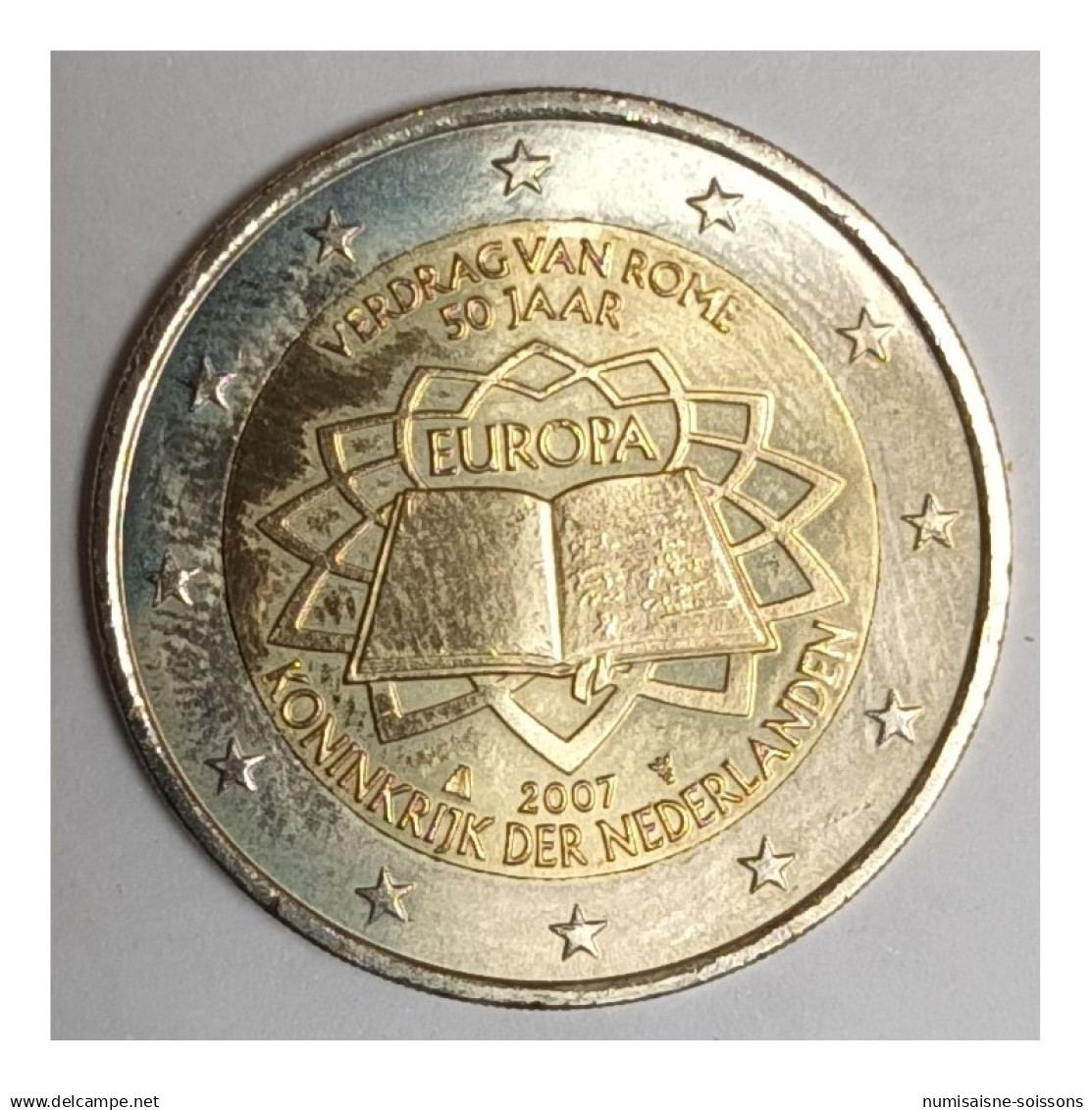 PAYS BAS - KM 273 - 2 EURO 2007 - TRAITÉ DE ROME - SPL - Paises Bajos