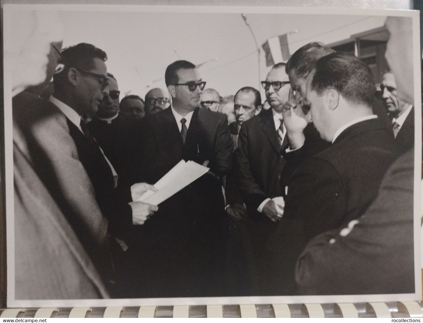 Foto PINETO SCERNE (Teramo)  Inaugurazione Centro Italiano Mobili, Mostre, Posa Prima Pietra Albergo, 7 Ottobre 1967. - Europe