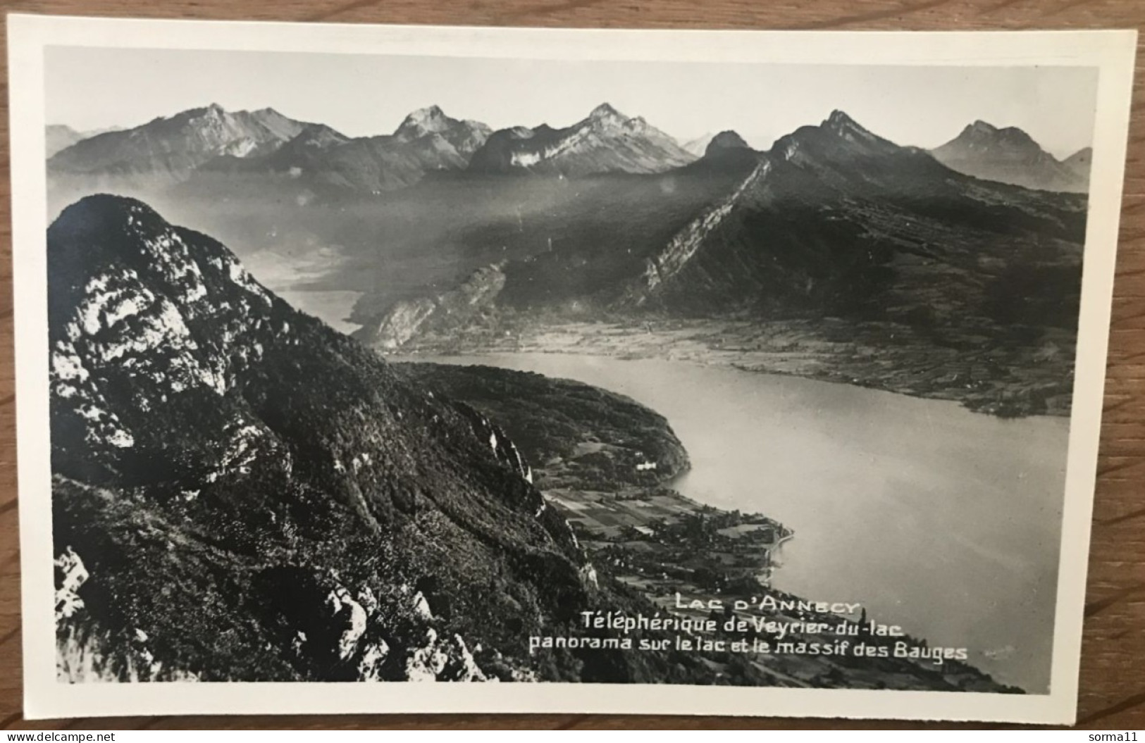 CPSM ANNECY 74 Le Lac, Téléphérique De Veyrier Du Lac - Annecy