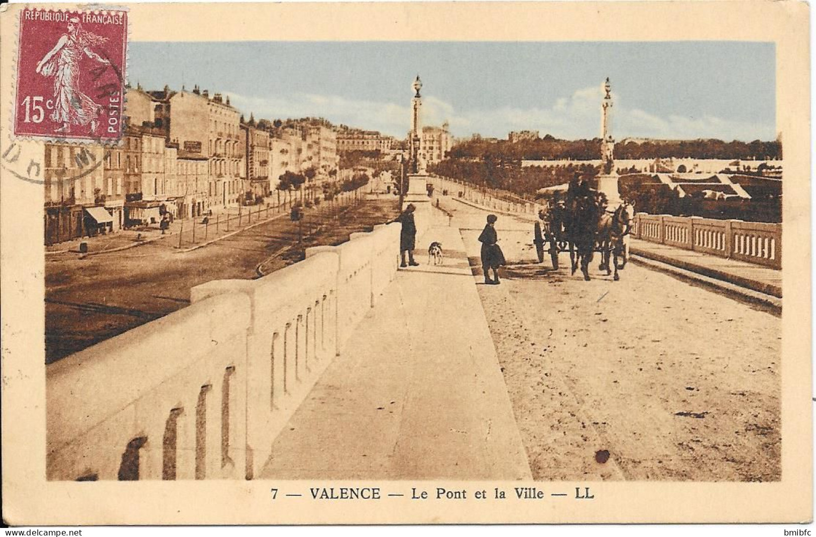 VALENCE - Le Pont Et La Ville - Valence