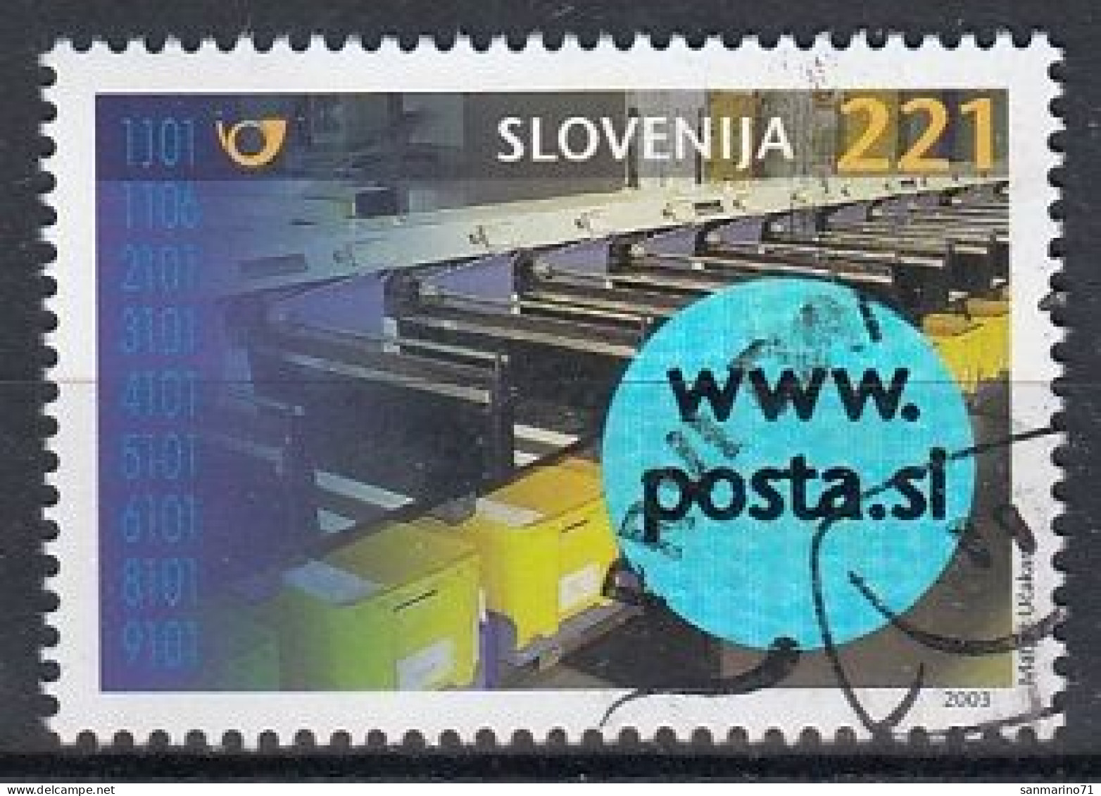 SLOVENIA 442,used,hinged - Slowenien